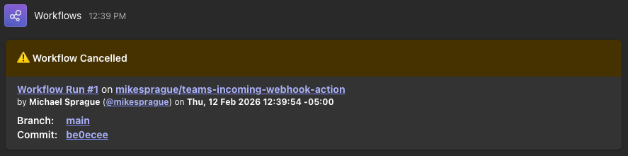 Workflow Cancel Example Workflow Cancel Example
