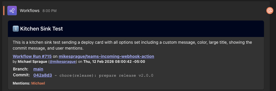 Kitchen Sink Example Kitchen Sink Example